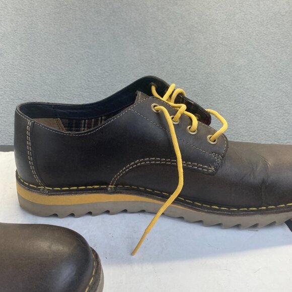 Clarks Shoes Mens Oxford Shoes Brown Leather‎ Size 13 M 65998 main image 7